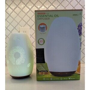 Greenair Tara Essential Oil Diffuser Ultrasonic Aromatherapy Ceramic Light Spa